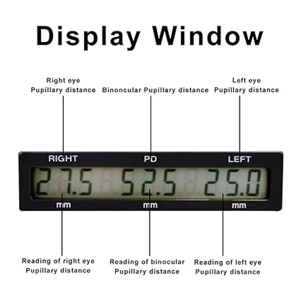 Pupilómetro metro digital del PD regla óptica del PD_2