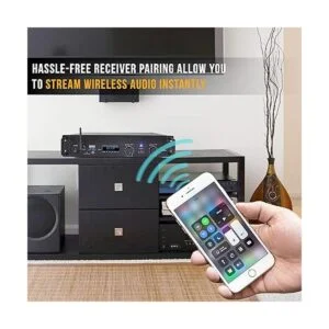 Amplificador de potencia Bluetooth de 2 canales montaje_6