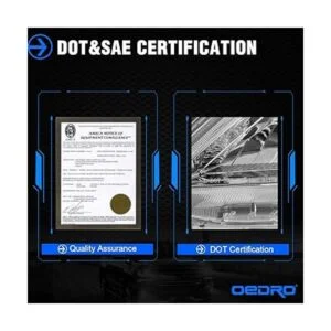 OEDRO Faros delanteros compatibles con Toyota Camry_5