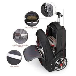 Mochila rodante mochila impermeable con ruedas para_5