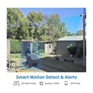 Hiseeu NVR PoE de 8 puertos 4K grabadora de video PoE_6