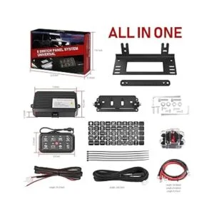 ANGUOFFROAD Panel de interruptor multifunción LED de_4