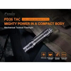 Fenix PD36 TAC 3000 lúmenes EDC linterna táctica_3