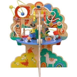Manhattan Toy Centro de actividades de madera para niños_4