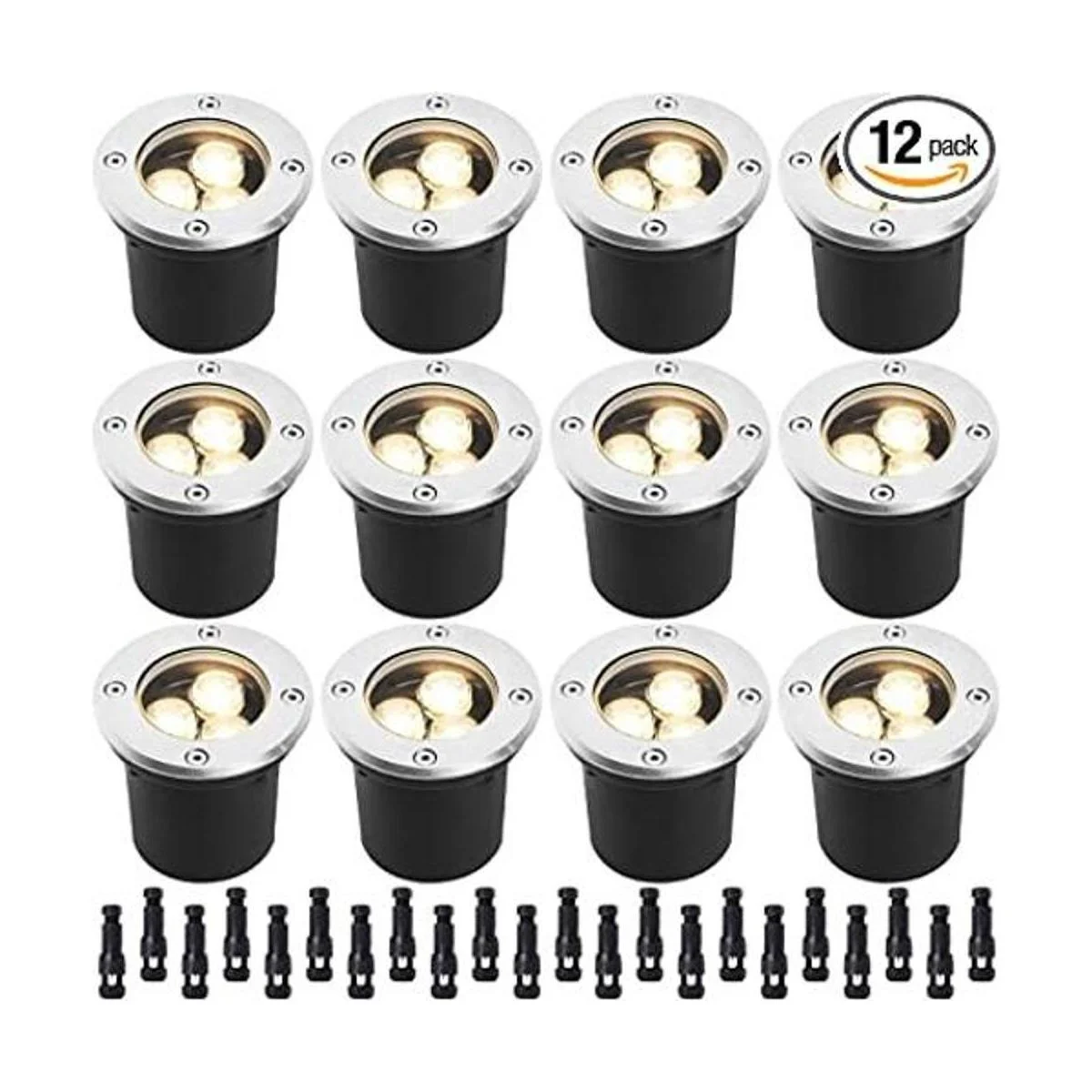 Iluminación LED de paisaje de bajo voltaje de 3 W con_1