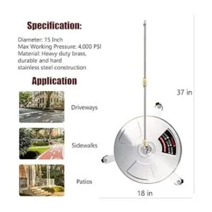 Biswing Limpiador de superficies de acero inoxidable con_2