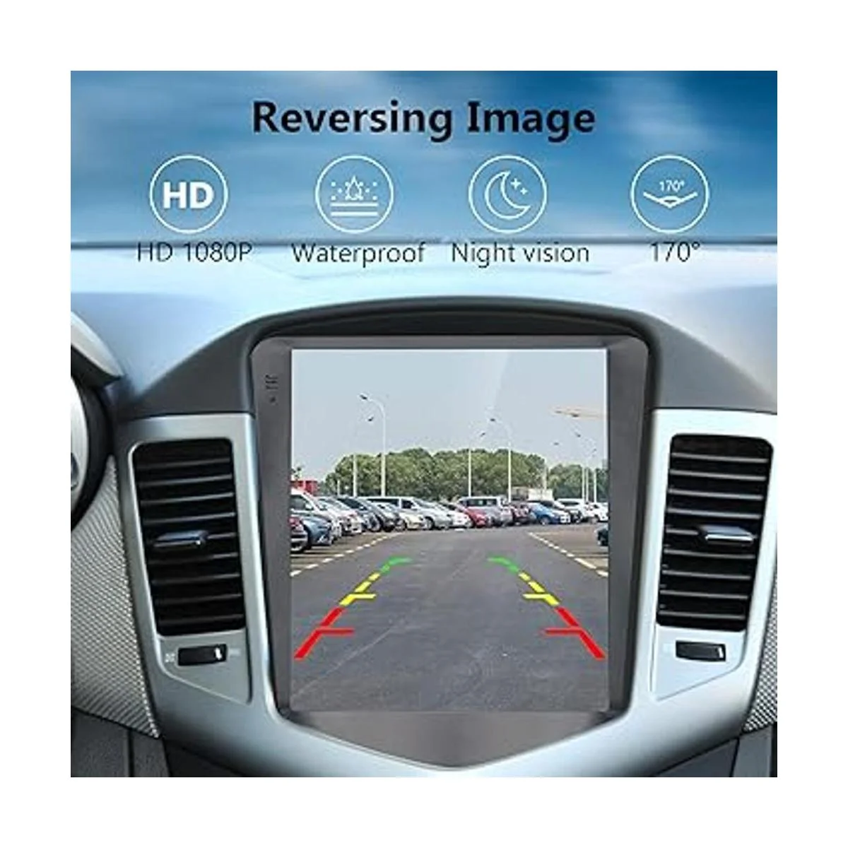 Podofo Radio de coche Android estéreo para Chevrolet Cruze_5