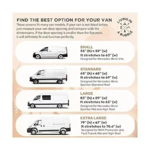 Living in a Bubble Mosquitera magnética para furgonetas_2