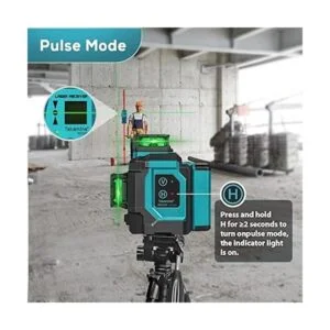 Takamine Nivel láser verde autonivelante de 12 líneas de 3_5