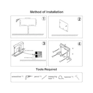 KISTEX Cambiador vertical de bebé cambiador de pared_5