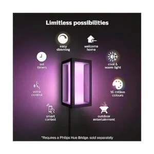 Philips Hue Extensión de luz de pared blanca y color_5