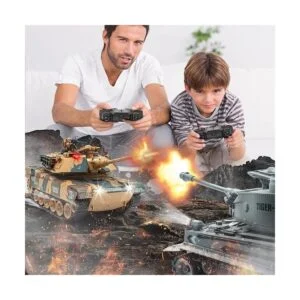 Supdex Tanque RC de 118 para adultos tanque de batalla_5