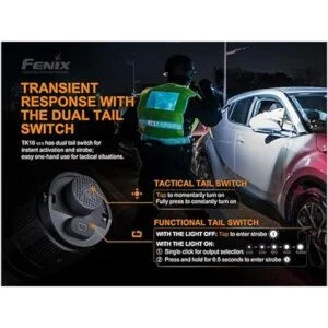 Fenix TK16 v2.0 Linterna táctica 3100 lúmenes_5