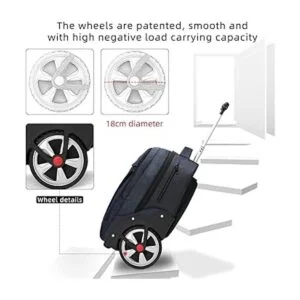 Mochila con ruedas mochila impermeable con ruedas para_2
