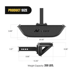 Nilight Paso de enganche con receptor de enganche de 2_2