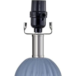 Maxax Juego de 2 lámparas de mesa de cerámica lámparas de_3