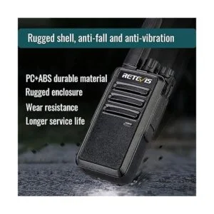 Retevis RT68 Walkie Talkies con auriculares radios_4