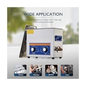 CREWORKS Limpiador ultrasónico con calentador y_3