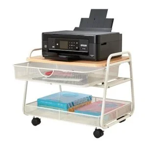 Safco Products 5208WH Onyx Soporte móvil para máquina_4