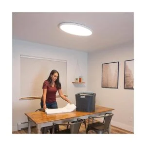 Koda Lámpara de techo LED ovalada delgada de 32 pulgadas y_6