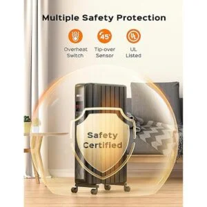 Dreo Calentador de radiador calentador eléctrico portátil_5