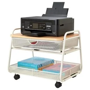 Safco Products 5208WH Onyx Soporte móvil para máquina_5