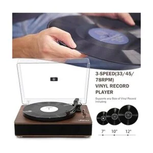 LPNo.1 Reproductor de discos Bluetooth con altavoces_4