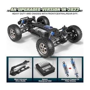 Camión de control remoto 2995 a escala 112 RC Buggy 550_4