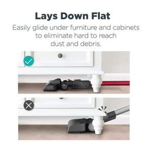 EUREKA Aspirador inalámbrico ligero con luces LED_5