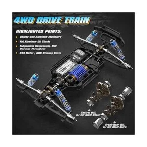 Camión de control remoto 2995 a escala 112 RC Buggy 550_2