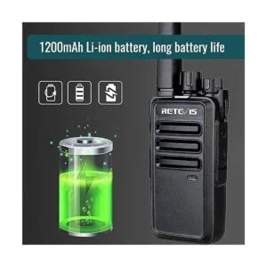 Retevis RT68 Walkie Talkies con auriculares radios_6