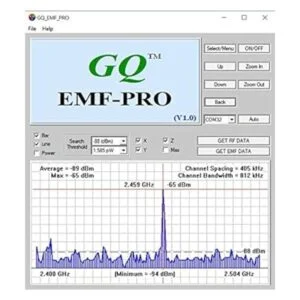 Medidor EMF avanzado GQ EMF390 3 en 1 EMF ELF RF medidor_6