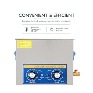 CREWORKS Limpiador ultrasónico con calentador y_4