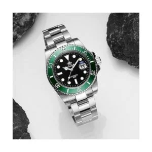 ADDIESDIVE Reloj de buceo de acero para hombres automático_4