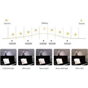 AETEE Luces de piano para vertical Grand Digital lámpara_3