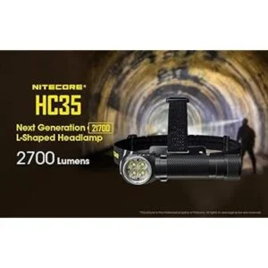 Nitecore HC35 Linterna frontal recargable LED 4 pilas de_6