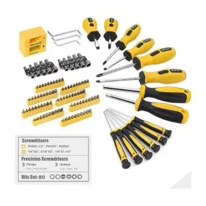 TOPLINE Juego de herramientas para el hogar de 467 piezas_5