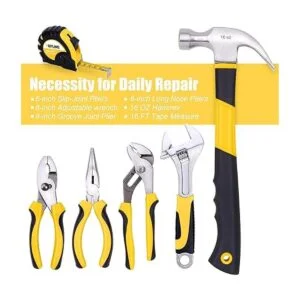 TOPLINE Juego de herramientas para el hogar de 467 piezas_6