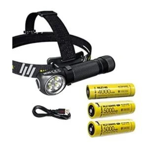 Nitecore HC35 Linterna frontal recargable LED 4 pilas de_1