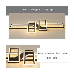 SMG Lámpara de techo LED moderna con control remoto_6