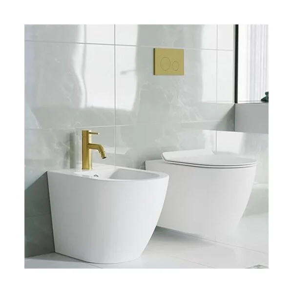 Ivy Bidet Grifo en oro cepillado_5