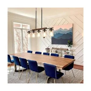 NSRCE Lámpara de isla de cocina lámpara de comedor de 5_2