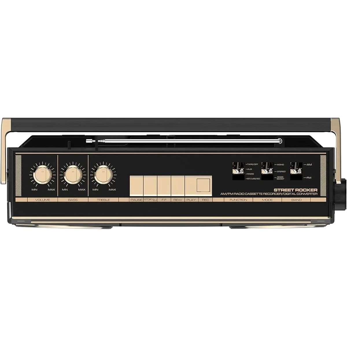 Ion Audio 1980S Grabadora portátil con Bluetooth Boombox_5