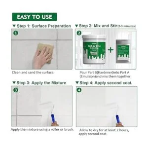 NADAMOO Kit de reacabado de bañera y azulejos 6.6 lbs_6