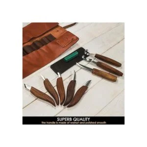 BeaverCraft Kit de tallado de madera de lujo S18X juego_6