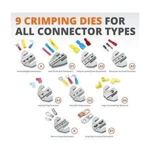 Wirefy Juego de herramientas de crimpado de 11 unidades_2