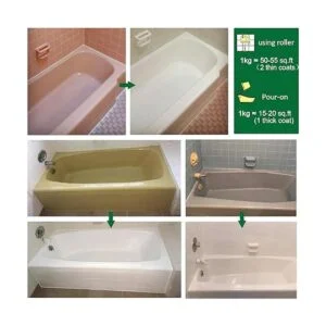 NADAMOO Kit de reacabado de bañera y azulejos 6.6 lbs_5