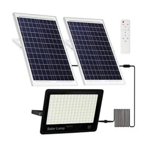 Luces de inundación de seguridad solares de 400 W luz de_1