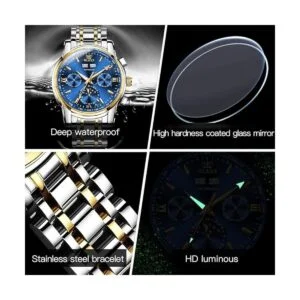 OLEVS Relojes mecánicos automáticos para hombres sin_4