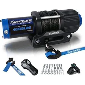 REINDEER New 12V Winch 4500 lb Load Capacity Electric_1